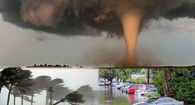 Sel, fırtına ve kuvvetli yağış uyarısı