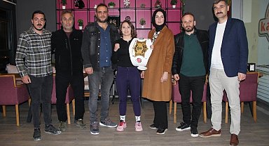 Soytürk, şampiyonu ağırladı