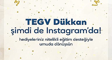 TEGV Dükkân artık Instagram'da