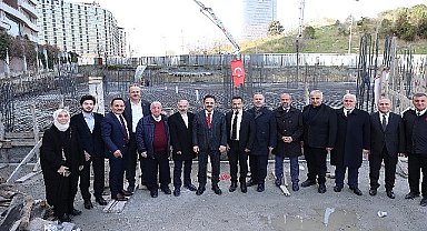 Yorum İstanbul Camii'nin temeli dualarla atıldı