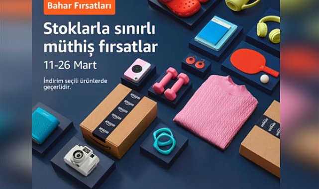 Amazon Türkiye'nin “Bahar Fırsatları” kampanyasında son iki gün