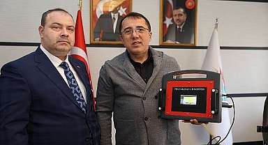 Assuva Savunma Sanayi Başkanı Remzi Başbuğ, Yeni Geliştirdikleri Cihazı Nevşehir Belediyesi'ne Hediye Etti