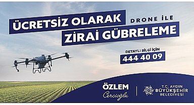 Aydın Büyükşehir Belediye Başkanı Özlem Çerçioğlu ziraat ile uğraşan vatandaşların zaman kaybı ve özellikle de maliyetlerini azaltacak bir projeyi uygulamaya koydu