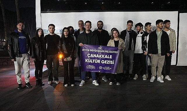 Aydın Büyükşehir Belediyesi, Çanakkale Zaferi'nin 109. yıldönümü için anlamlı bir gezi düzenledi