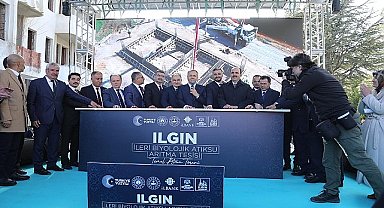 Bakan Yerlikaya Konya Büyükşehir'in Ilgın'a Kazandıracağı İleri Biyolojik Atık Su Arıtma Tesisinin Temelini Attı