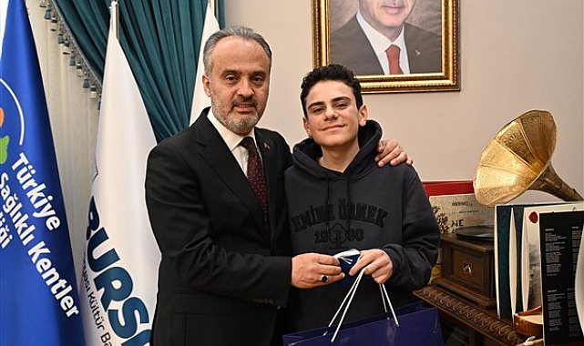 Başkan Aktaş: Bursa olarak Ediz ile gurur duyuyoruz