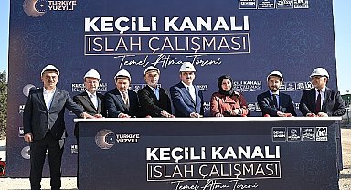 Başkan Altay 240 Milyon Lira Maliyetle Hayata Geçecek Keçili Kanalı Islah Çalışması'nın Temelini Attı