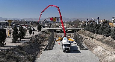 Başkan Altay Keçili Kanalı Islah Çalışması'nın temelini attı