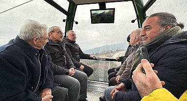 Başkan Büyükakın: Kartepe Teleferik Hattı'nın açılışını Cumhurbaşkanımızla yapacağız