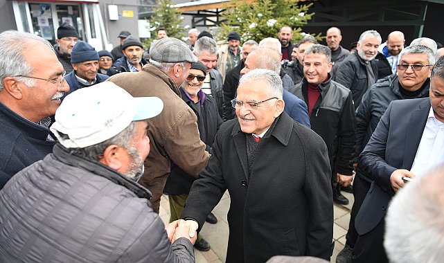 Başkan Büyükkılıç: Bizim amacımız hizmet etmek