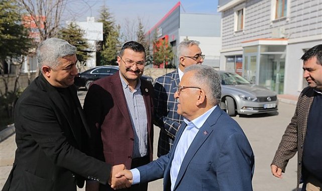 Başkan Büyükkılıç, OSB’de çalışan personellerle bir araya geldi