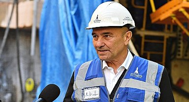 Başkan Soyer'den yerin 36 metre altında Buca Metrosu mesaisi