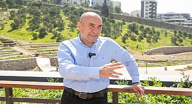 Başkan Soyer son mesai gününde Portakal Vadisi'ni ziyaret etti