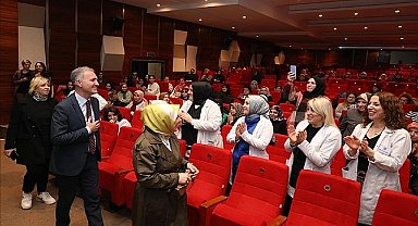 Başkan Taban İnesmek Kursiyerleriyle Buluştu