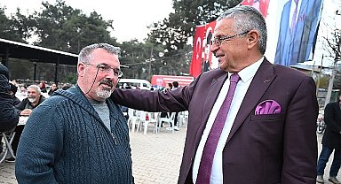 Başkan Topaloğlu'ndan Değirmendere'de iftar yemeği