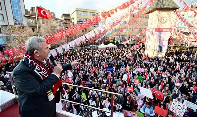 Başkan Yavaş: “Rozetimizi çıkardık herkese eşit hizmet verdik”