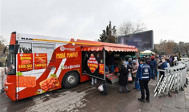 Başkent Mobil Market ile uygun fiyatlı et satışı başlıyor