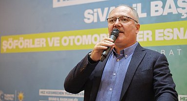 Bilgin, şoförler ve otomobilciler esnafı ile buluştu