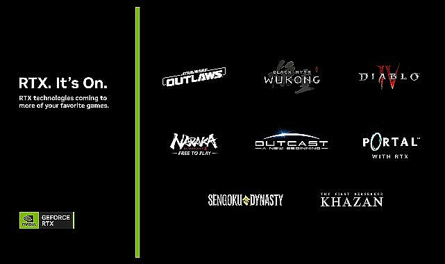 'Black Myth: Wukong' ve 'NARAKA: BLADEPOINT' Işın İzleme ve DLSS 3.5 Desteği Alıyor,