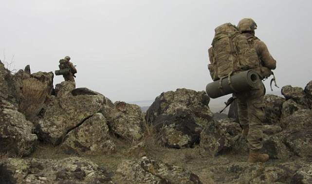 Bozdoğan-8 operasyonlarında, 59 mağara, sığınak ve patlayıcı deposu imha edildi