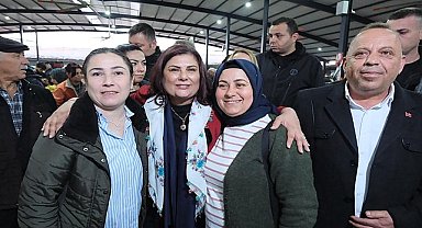 Bozdoğan'da Çerçioğlu'na Sevgi Seli