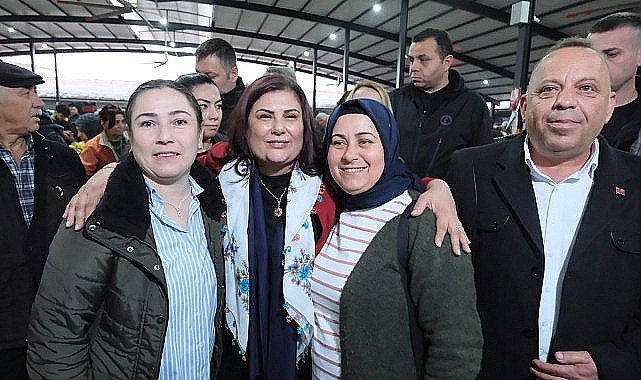 Bozdoğan'da Çerçioğlu'na Sevgi Seli