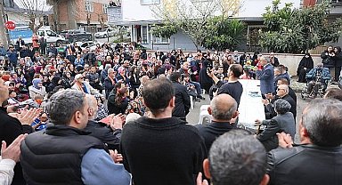 Bünyamin Çiftçi sevgisi, evlere sığmadı sokaklara taştı