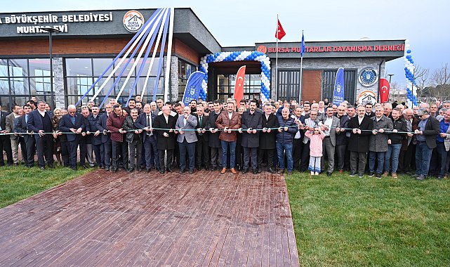 ''Bursa Muhtar Evi'', düzenlenen törenle hizmete açıldı