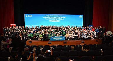 Bursa'da amatör kulüplere Büyükşehir desteği