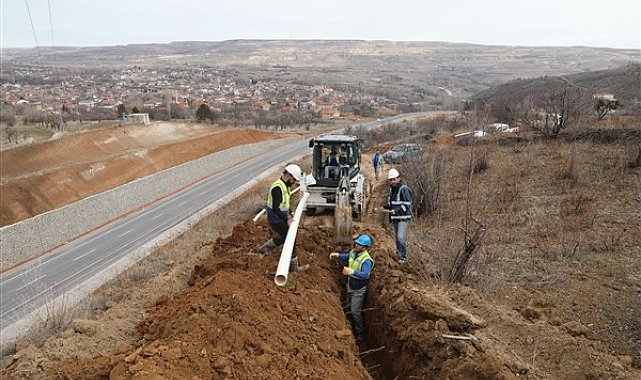 Büyükkılıç: “Özvatan'da 10,5 milyon TL’lik içme suyu hattı imalatı gerçekleştiriliyor
