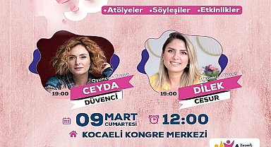 Büyükşehir'in Kadın Festivali 5 Mart'ta Gebze, 9 Mart'ta İzmit'te