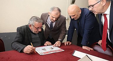 Çiftçi, esnaflara 'Hayırlı Ramazanlar' diledi