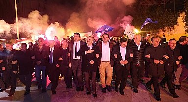 Çiftçi'ye Cumhuriyet Mahallesi'nde coşkulu karşılama