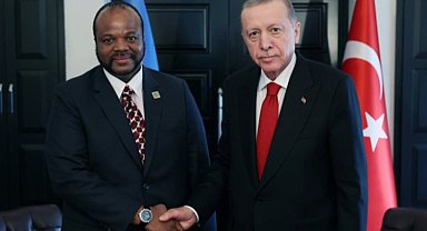 Cumhurbaşkanı Erdoğan, Esvatini Kralı ile görüştü