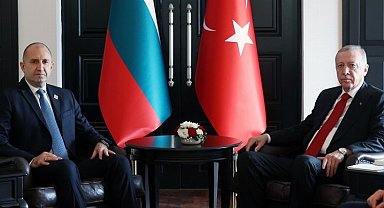 Cumhurbaşkanı Erdoğan, Radev'le görüştü