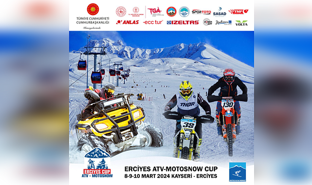 Dünya Kar Motosikleti Şampiyonası Kayseri'de olacak