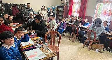  EÜ GSTMF öğrencileri köy okulundaki minikleri sanatla buluşturdu