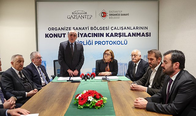 Gaziantep Büyükşehir, OSB ile ortak çalışma başlattı
