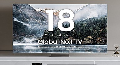 Gelenek bozulmadı: Samsung 18'inci defa global TV pazarının lideri oldu