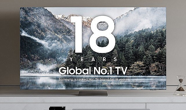 Gelenek bozulmadı: Samsung 18'inci defa global TV pazarının lideri oldu