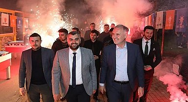 Gençlerden Başkan Taban'a Coşkulu Karşılama