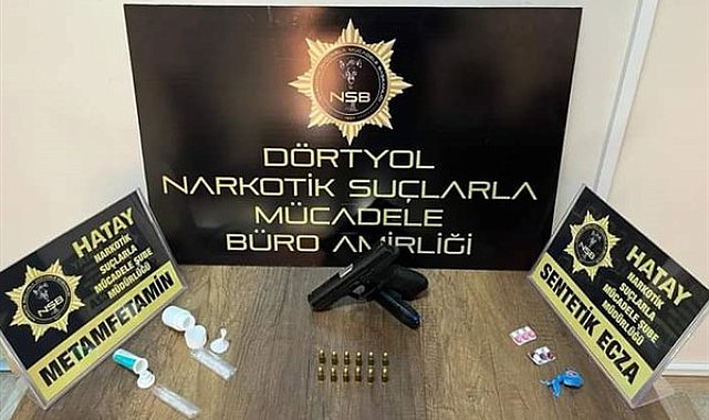 Hatay’da uyuşturucu operasyonu