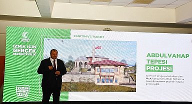 İznik Belediye Başkanı ve Cumhur İttifakı Belediye Başkan Adayı Kağan Mehmet Usta muhteşem bir proje lansmanı gerçekleştirdi