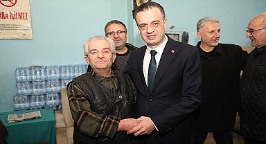 Kızderbent'te Çetinkaya'ya sevgi seli