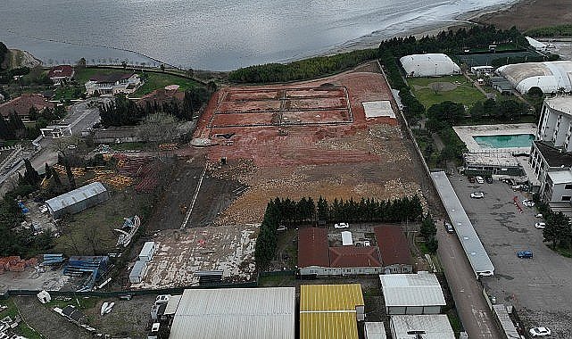 Kocaeli'nin yeni tenis merkezinde temel hazırlığı