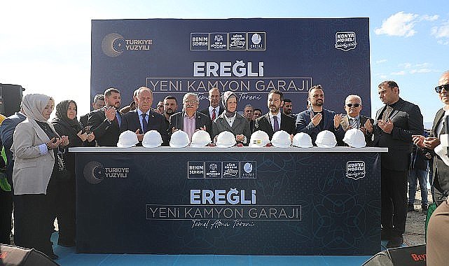 Konya Büyükşehir Ereğli'ye Kamyon Garajı Kazandırıyor
