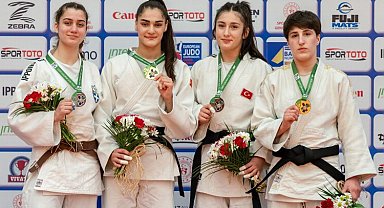 Konya'ya judoda 6 madalya birden