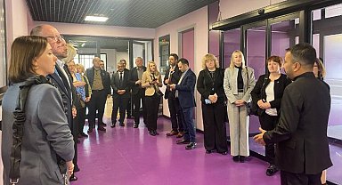 Litvanyalı heyet, Engelsiz Yaşam Merkezi'nden çok etkilendi