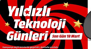 MediaMarkt'ın Yıldızlı Teknoloji Günleri Kampanyası Başladı