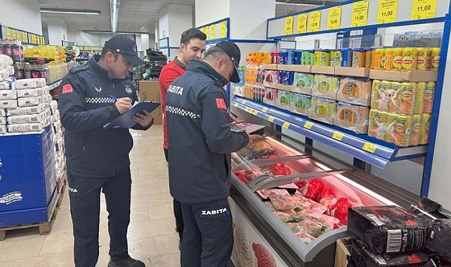 Melikgazi'de ramazan ayı öncesi fiyat ve etiket denetimi